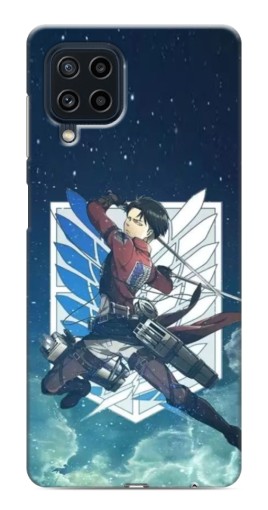 Чехол с печатью "Аккерман Леви" для Samsung Galaxy M32