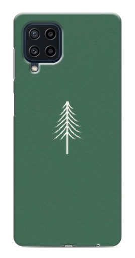 Чехол с печатью "Белая елка" для Samsung Galaxy M32
