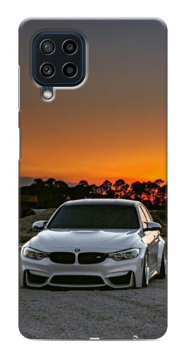 Чехол с печатью "BMW белая" для Samsung Galaxy M32