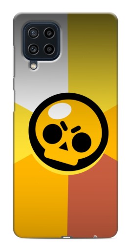 Чехол с картинкой "Череп Бравл Старс" для Samsung Galaxy M32