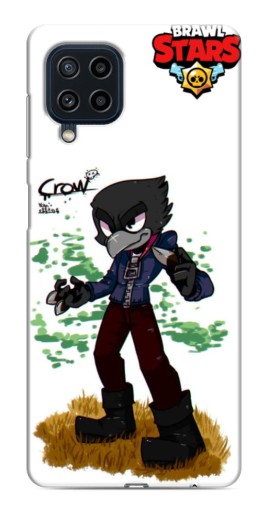 Чехол с печатью "Crow" для Samsung Galaxy M32