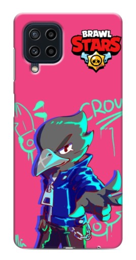 Силиконовый чехол с изображением "Crow Asassin" для Samsung Galaxy M32