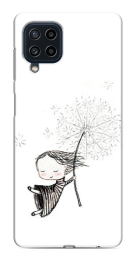 Чехол с печатью "Девочка с одуванчиком" для Samsung Galaxy M32