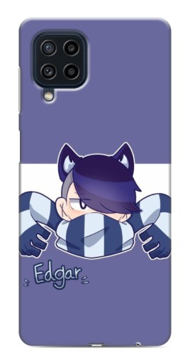 Силиконовый чехол с изображением "Edgar Brawl Stars" для Samsung Galaxy M32