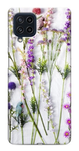 Чехол с печатью "Фон полевых цветов" для Samsung Galaxy M32