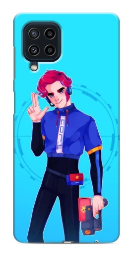 Силиконовый чехол с изображением "Гвардеец Кольт" для Samsung Galaxy M32