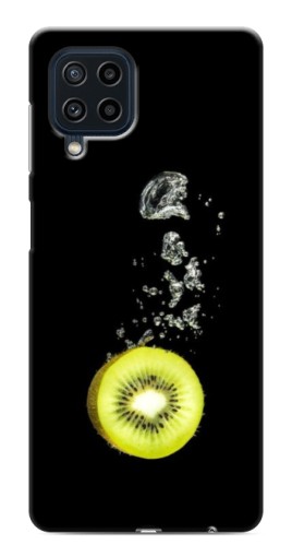 Чехол с картинкой "Киви на черном" для Samsung Galaxy M32