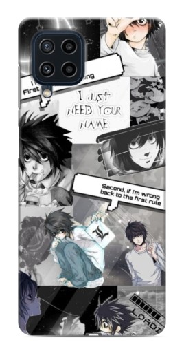 Чехол с печатью "L - Death note" для Samsung Galaxy M32