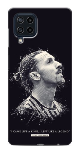 Силиконовый чехол с изображением "Легенда Ибрагимович" для Samsung Galaxy M32