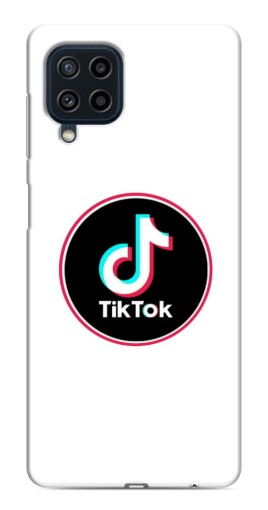 Силиконовый чехол с изображением "Лого Тик Ток" для Samsung Galaxy M32