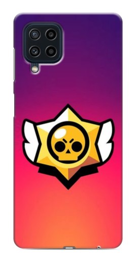 Чехол с принтом "Логотип Brawl Stars" для Samsung Galaxy M32