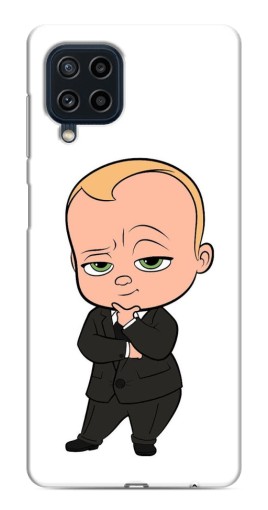 Силиконовый чехол с изображением "Маленький Босс" для Samsung Galaxy M32