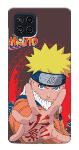 Силиконовый чехол с изображением "Naruto атакует" для Samsung Galaxy M32
