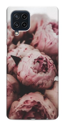 Силиконовый чехол с изображением "Нежные пионы" для Samsung Galaxy M32