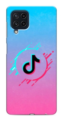 Силиконовый чехол с изображением "Нота ТикТок" для Samsung Galaxy M32