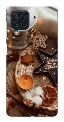 Чехол с печатью "Новогодняя атмосфера" для Samsung Galaxy M32