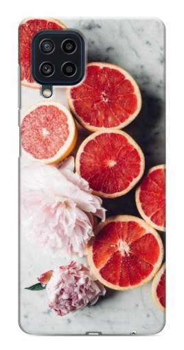 Силиконовый чехол с изображением "Половинки грейпфрутов" для Samsung Galaxy M32