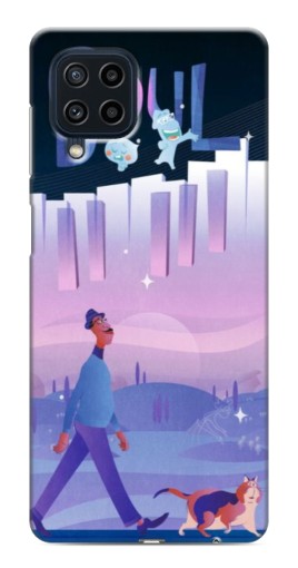 Чехол с печатью "Постер к мультику" для Samsung Galaxy M32