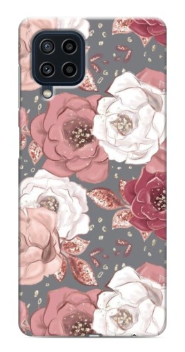 Чехол с печатью "Рисунок розы" для Samsung Galaxy M32