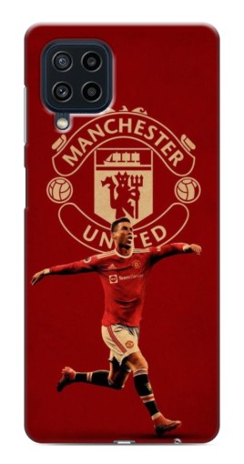 Чехол с картинкой "Ronaldo в МЮ" для Samsung Galaxy M32
