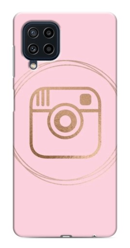 Силиконовый чехол с изображением "розовый инстаграм" для Samsung Galaxy M32