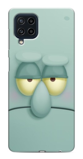 Чехол с картинкой "Сквидвард" для Samsung Galaxy M32