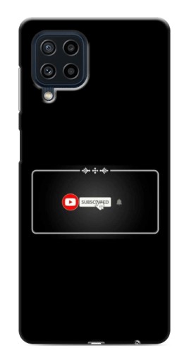 Силиконовый чехол с изображением "subscribed" для Samsung Galaxy M32
