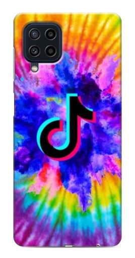 Чехол с принтом "TikTok в красках" для Samsung Galaxy M32