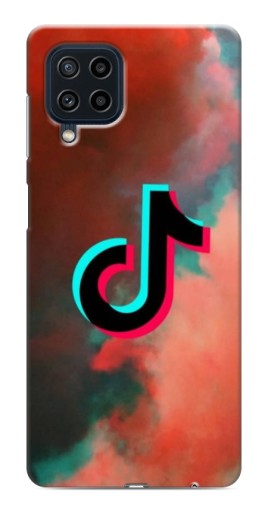 Чехол с принтом "ТикТок в тучах" для Samsung Galaxy M32