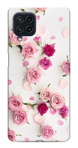 Чехол с печатью "Яркие розы" для Samsung Galaxy M32