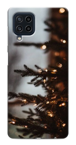 Чехол с печатью "Елка с гирляндой" для Samsung Galaxy M32