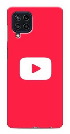 Чехол с печатью "YouTube Кнопка" для Samsung Galaxy M32