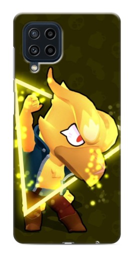 Чехол с картинкой "Золотой Ворон" для Samsung Galaxy M32