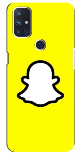 Чехол с принтом "Лого Snapchat" для OnePlus Nord N100