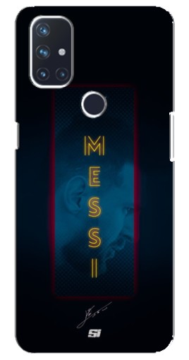 Чехол с картинкой "Логотип Месси" для OnePlus Nord N100