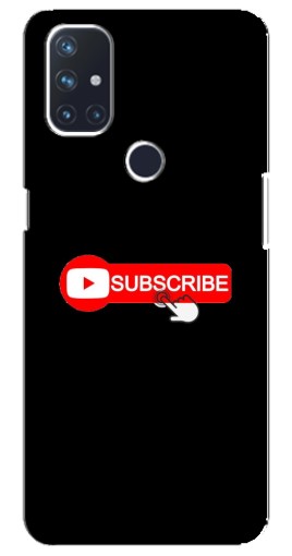 Чехол с принтом "Подпишись" для OnePlus Nord N100