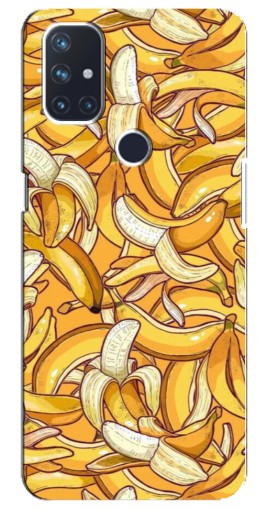 Силиконовый чехол с изображением "Фон бананов" для OnePlus Nord 10 5G