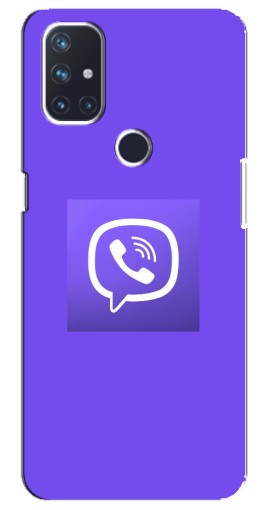 Чехол с печатью "Лого Viber" для OnePlus Nord 10 5G