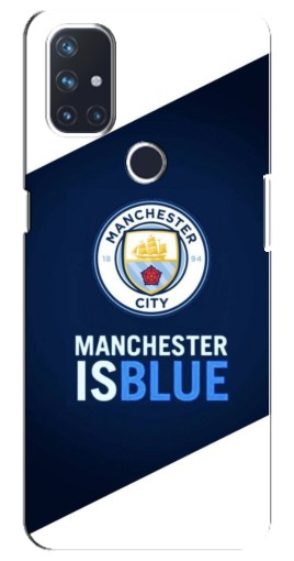 Чехол с картинкой "Manchester is Blue" для OnePlus Nord 10 5G
