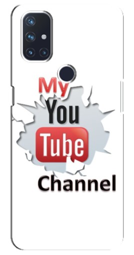 Чехол с картинкой "My YouTube" для OnePlus Nord 10 5G
