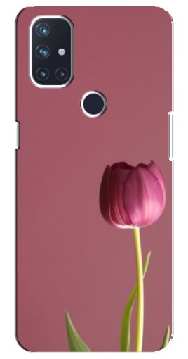 Чехол с принтом "Розовый тюльпан" для OnePlus Nord 10 5G