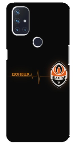 Чехол с картинкой "Шахтер в сердце" для OnePlus Nord 10 5G