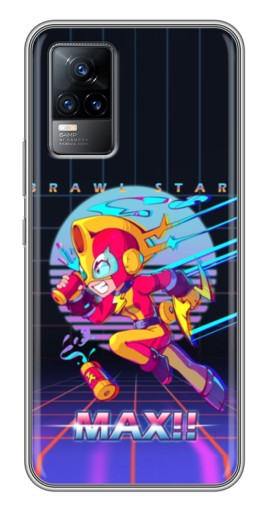 Чехол с принтом «Brawl MAX» для Vivo V21