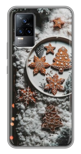 Чехол с принтом «Имбирные пряники» для Vivo V21
