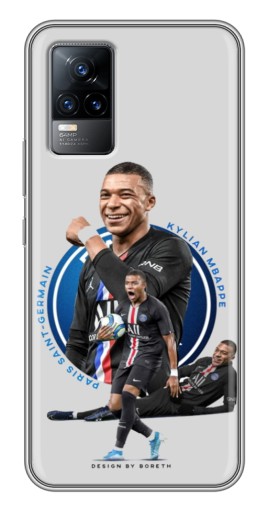 Чехол с принтом «Kylian Mbappe» для Vivo V21