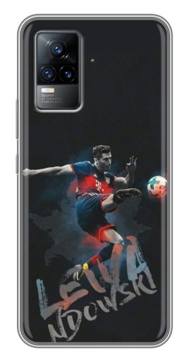 Чехол с печатью «Лёва»  для Vivo V21