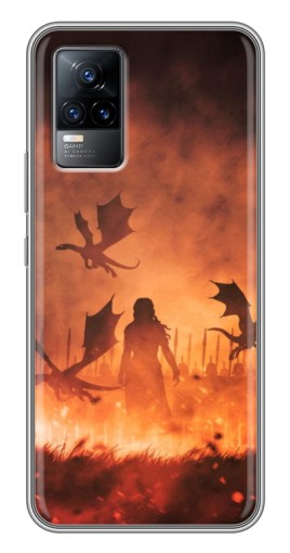 Чехол с картинкой «Мать драконов» для Vivo V21