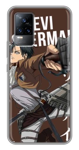 Силиконовый чехол с изображением «Ackermankerman levi» для Vivo V21E