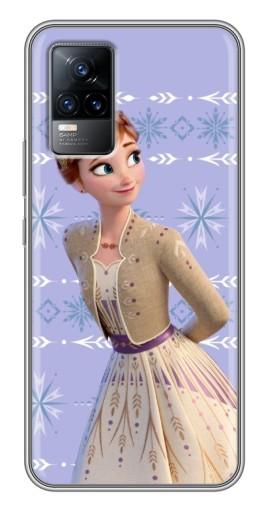 Силиконовый чехол с изображением «Анна» для Vivo V21E