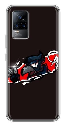 Чехол с картинкой «Ассасин Ворон» для Vivo V21E